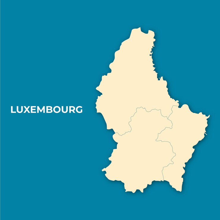 Vector peta luksemburg