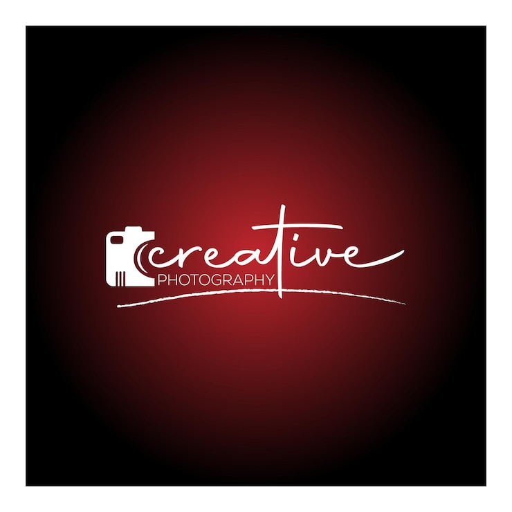 Vector photography logo design