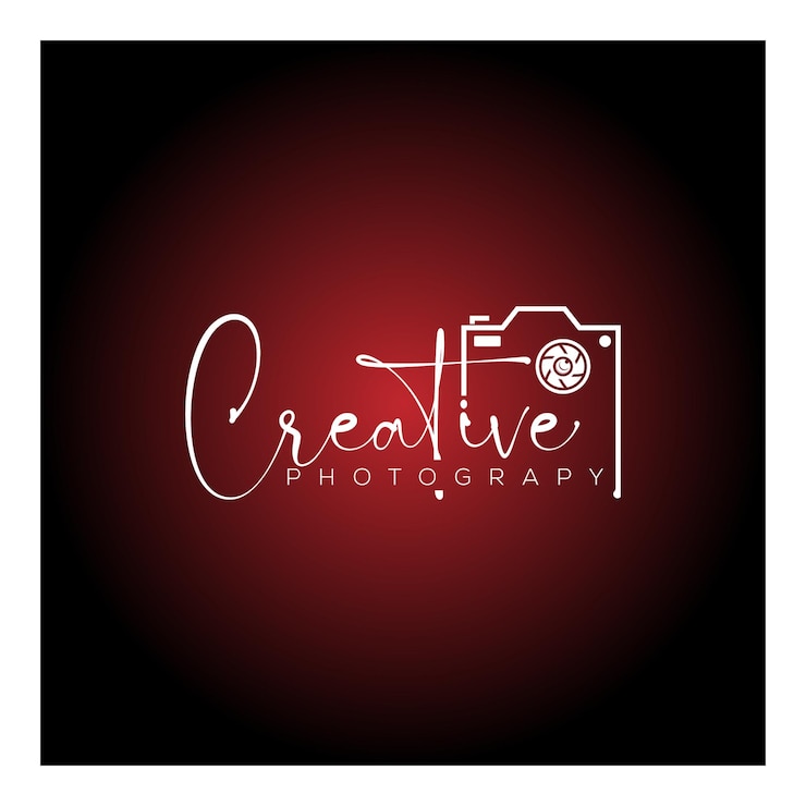 Vector photography logo design