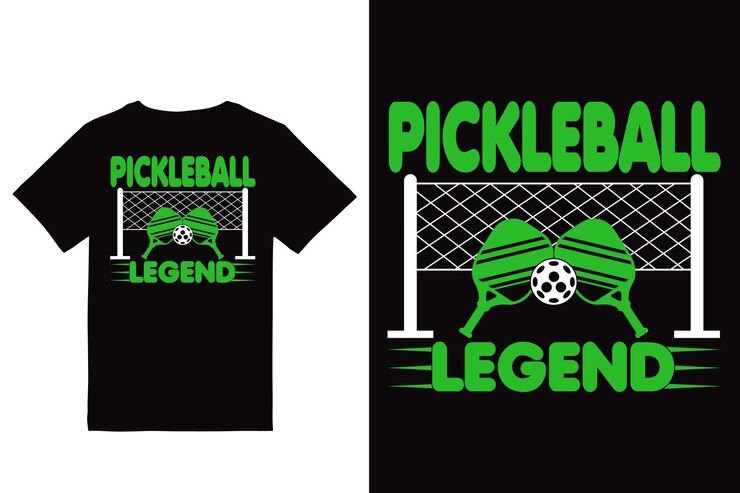 Pickleball t shirt design