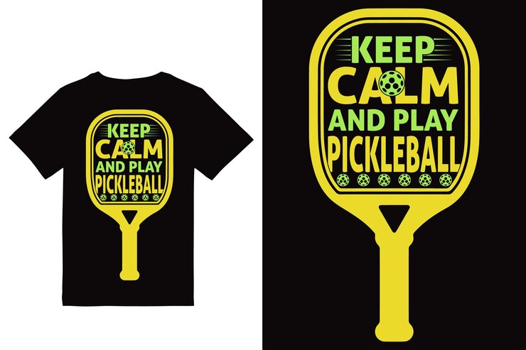Pickleball t shirt design
