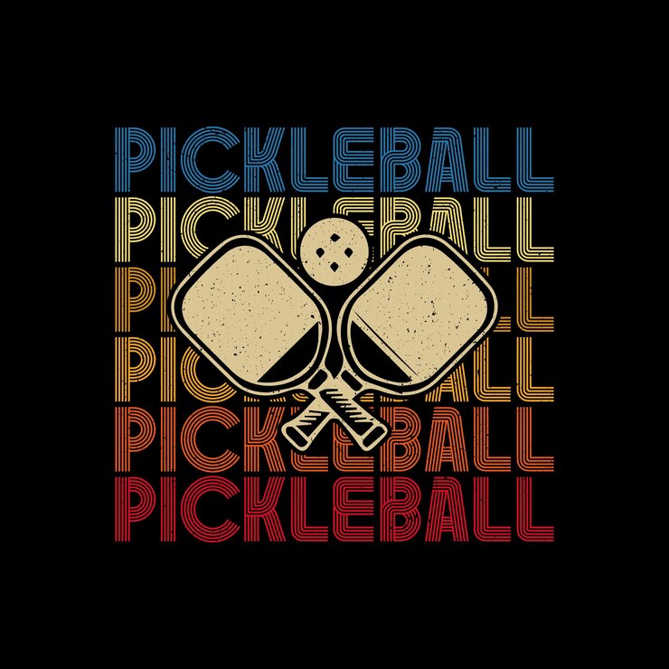 Pickleball Tshirt Design