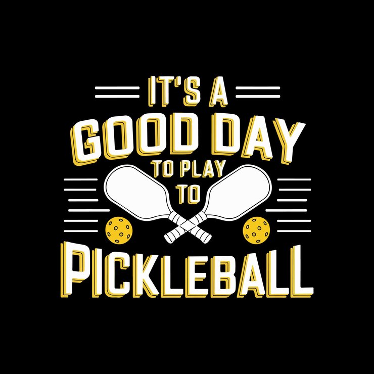 Pickleball Tshirt Design