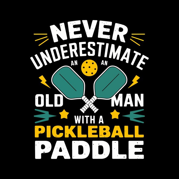 Pickleball Tshirt Design