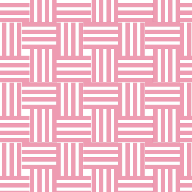 Pink and White Woven Fabric Texture