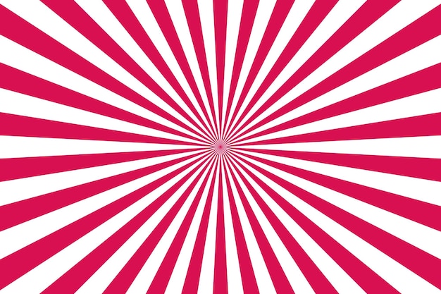 Pink sunburst pattern background with rays for mothers day and valentines day