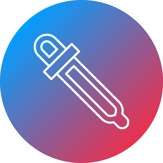 pipette icon vector image can be used for research and science