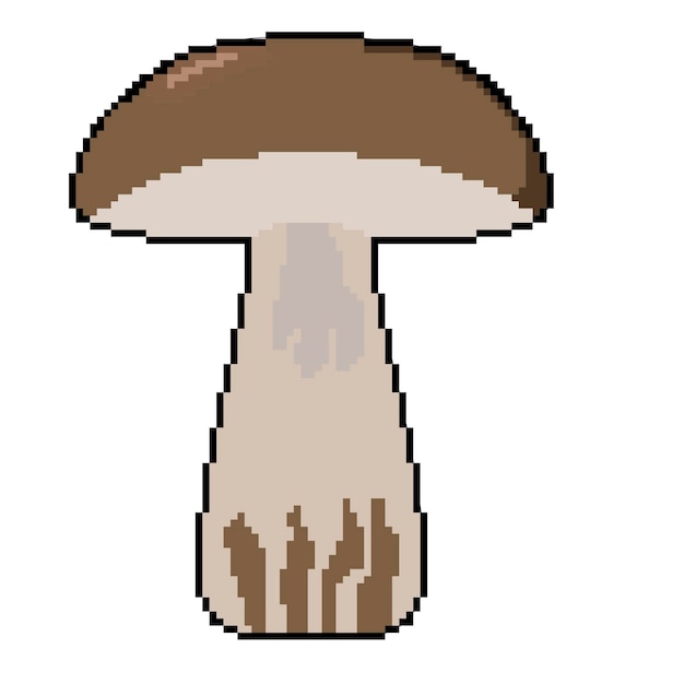 Pixel pp icon vegetable mushroom