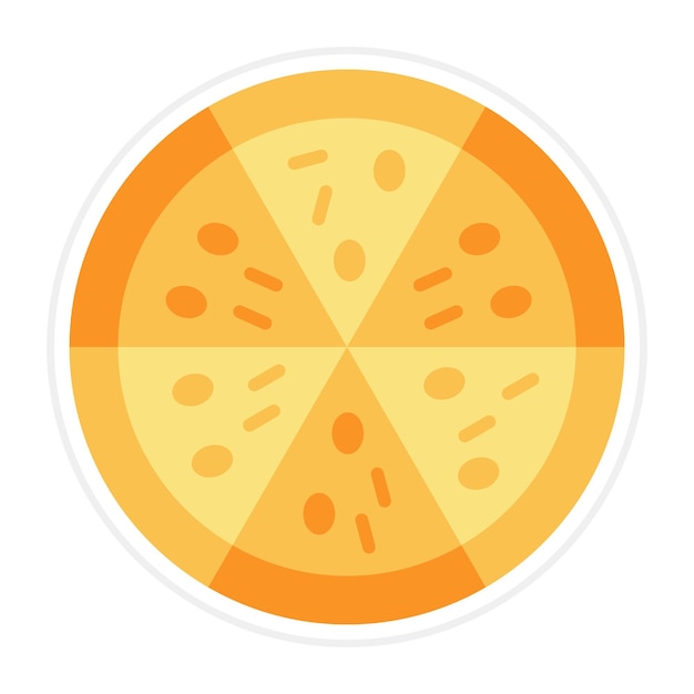 Pizza icon vector image Can be used for Entertainment
