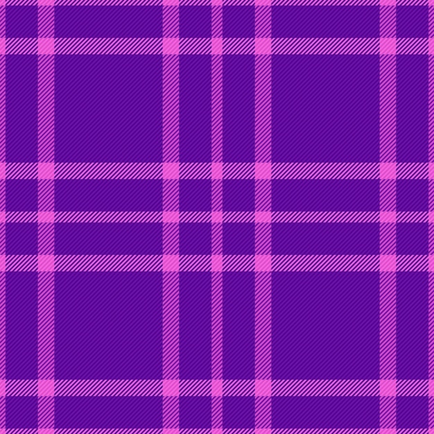 plaid tartan texture seamless textile fabric vector pattern background check