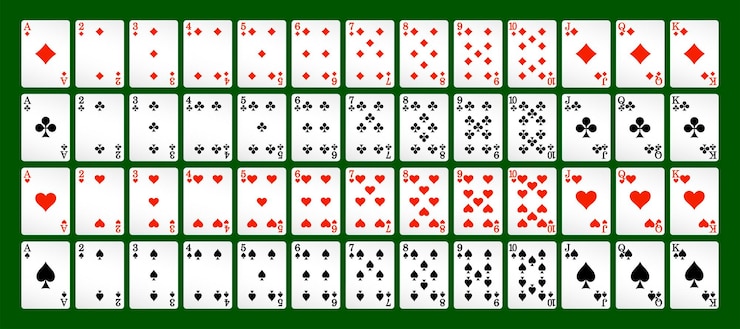 Vector playing cards for poker vector eps10
