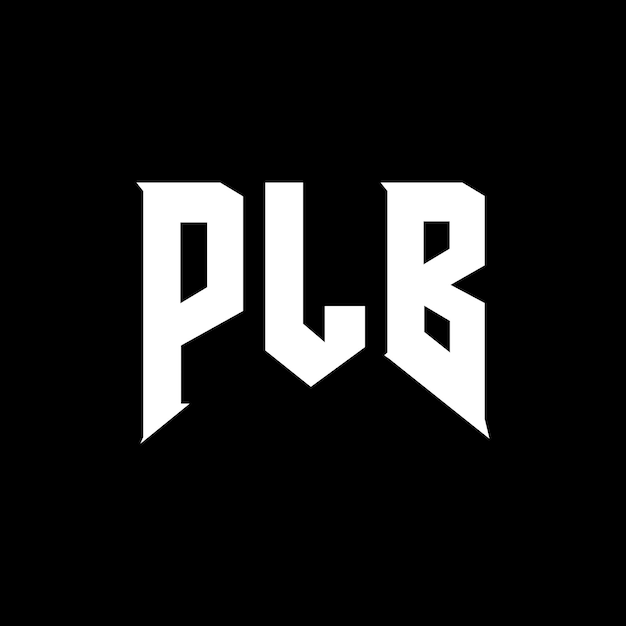 plb letter logo design for technology company plb logo design black and white color combination plb logo plb vector plb design plb icon plb alphabet plb typography logo design