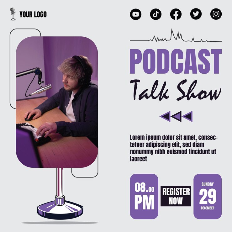 Podcast Instagram Post Template