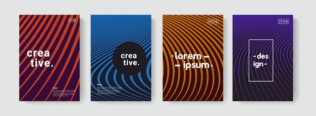 Pola abstrak modern dengan tekstur linier untuk brosur, sampul, poster, spanduk, selebaran.