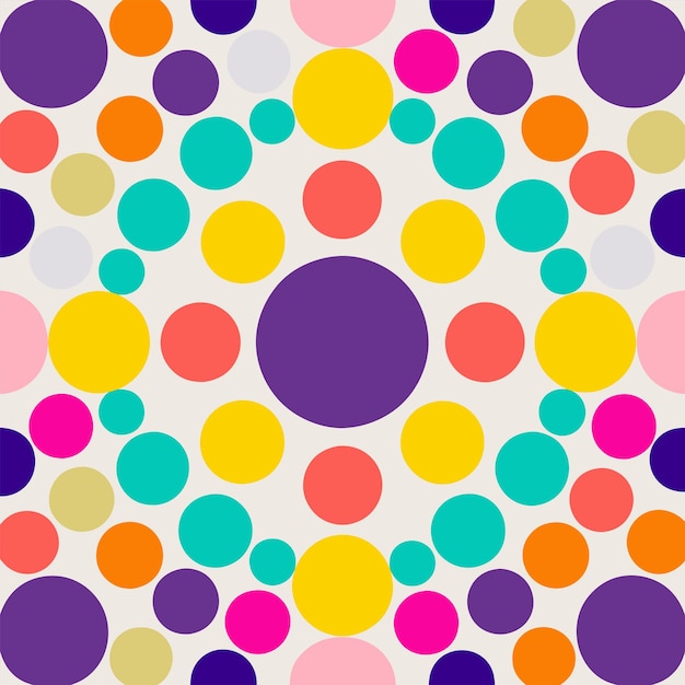 pola coretan warna