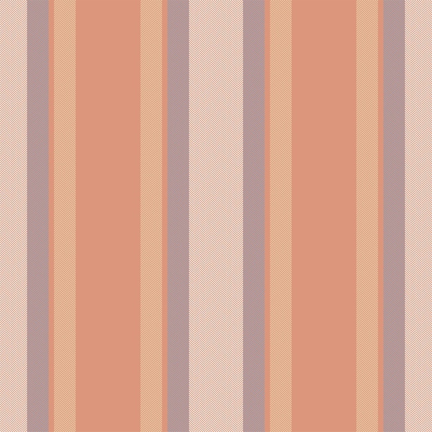 Pola garis vertikal bergaris, tekstur kain latar belakang vektor garis-garis, desain abstrak tanpa putus garis bergaris geometris