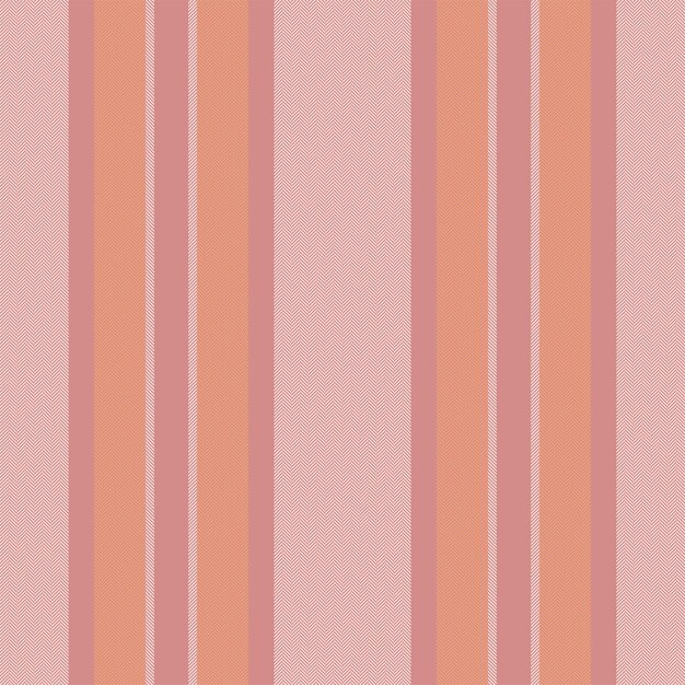 Pola garis vertikal bergaris, tekstur kain latar belakang vektor garis-garis, desain abstrak tanpa putus garis bergaris geometris