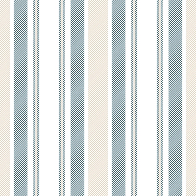 Pola garis vertikal bergaris, tekstur kain latar belakang vektor garis-garis, desain abstrak tanpa putus garis bergaris geometris