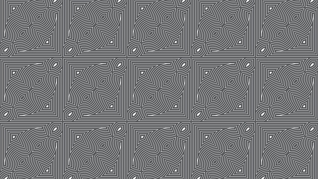 Pola geometris latar belakang garis abstrak tanpa batas