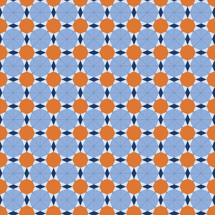 Pola geometris tanpa batas