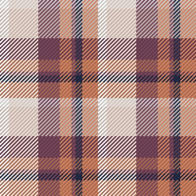 Pola tanpa batas dari kotak-kotak tartan Skotlandia. Latar belakang berulang dengan tekstur kain kotak-kotak. Latar belakang vektor datar dari cetakan tekstil bergaris.