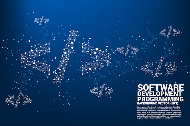 polygon software development programming tag icon
