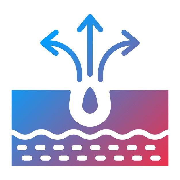 Pore icon vector image Can be used for Dermatology