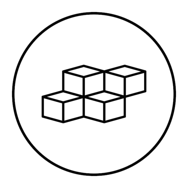 pre built module vector icon can be used for no code iconset