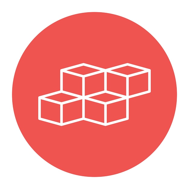 pre built module vector icon can be used for no code iconset