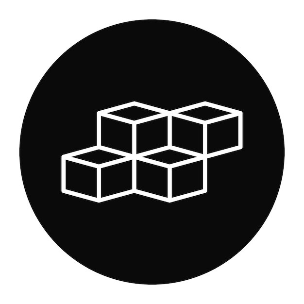 pre built module vector icon can be used for no code iconset