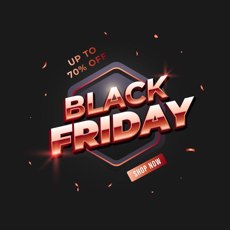 Vector premium black friday