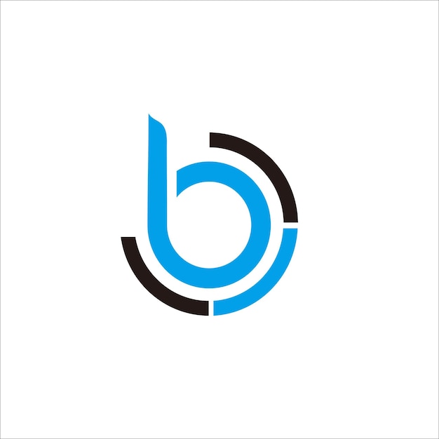 print bb letter logo design for your brand and company identity