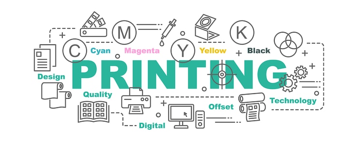 Vector printing vector banner