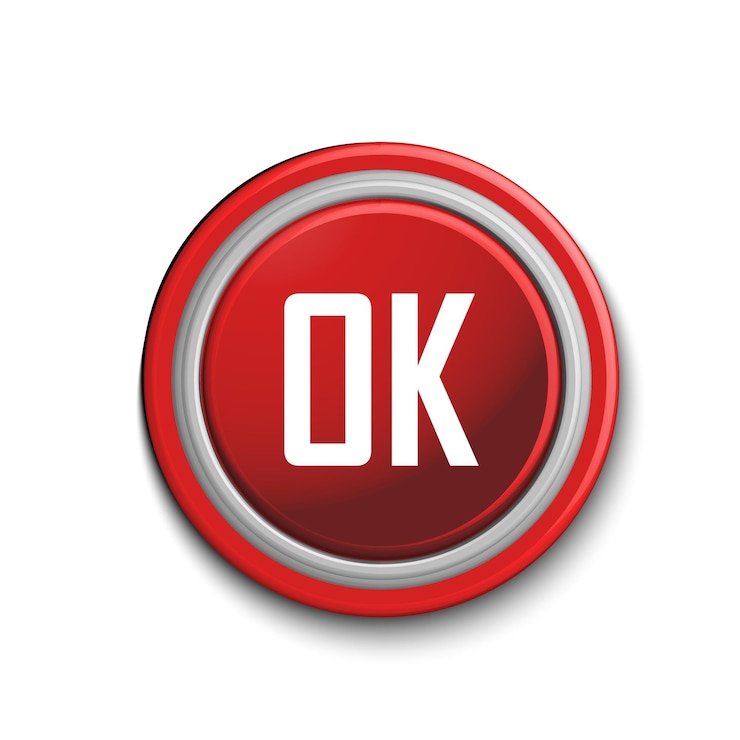 Vector printok icon 3d illustration