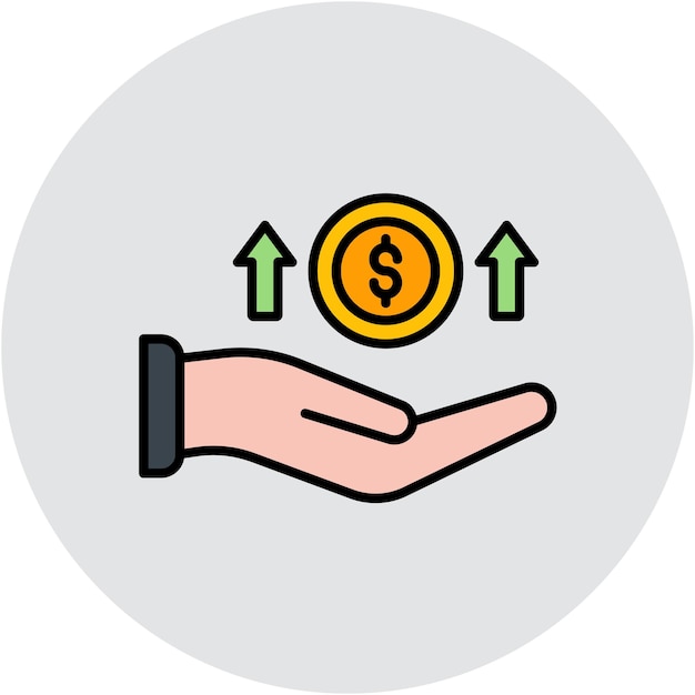 Profitability Vector Illustration Style