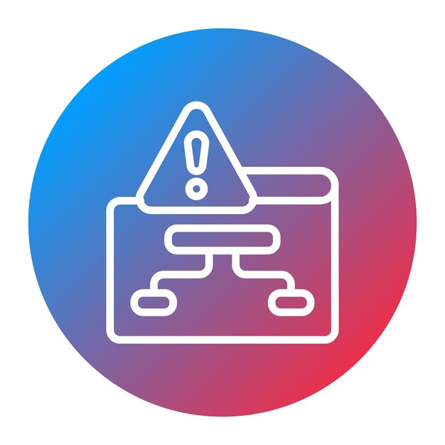Project Failure icon vector image Can be used for Business Risks