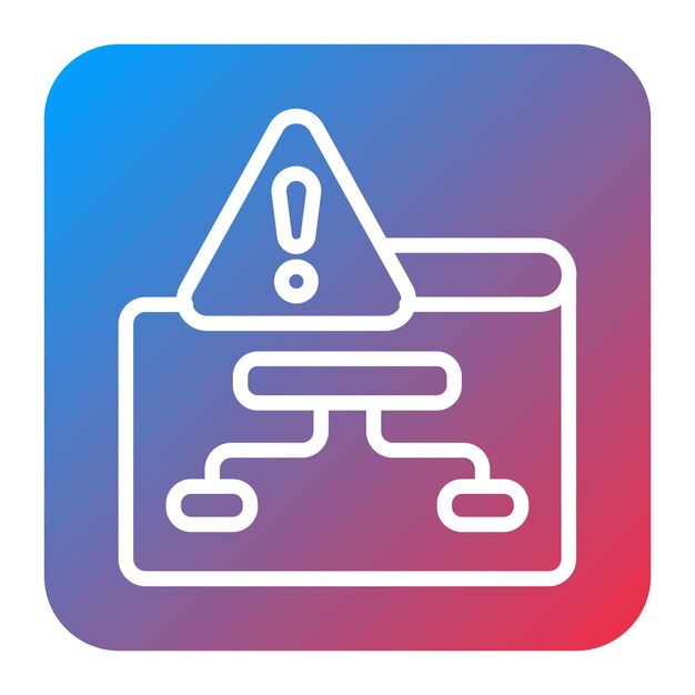 Project Failure icon vector image Can be used for Business Risks