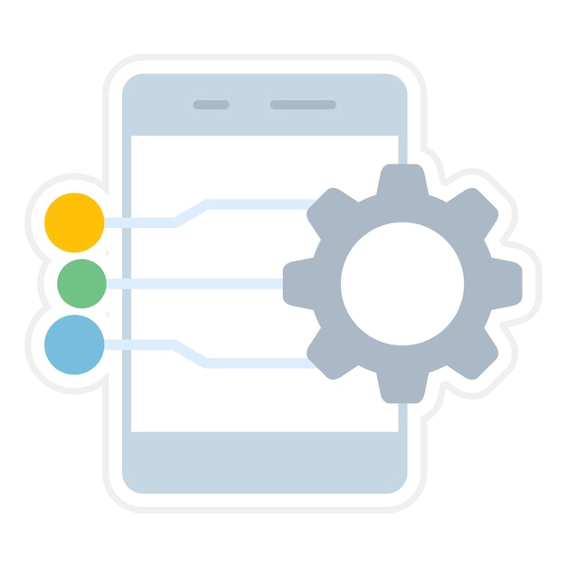 project management app icon vector image can be used for home based business