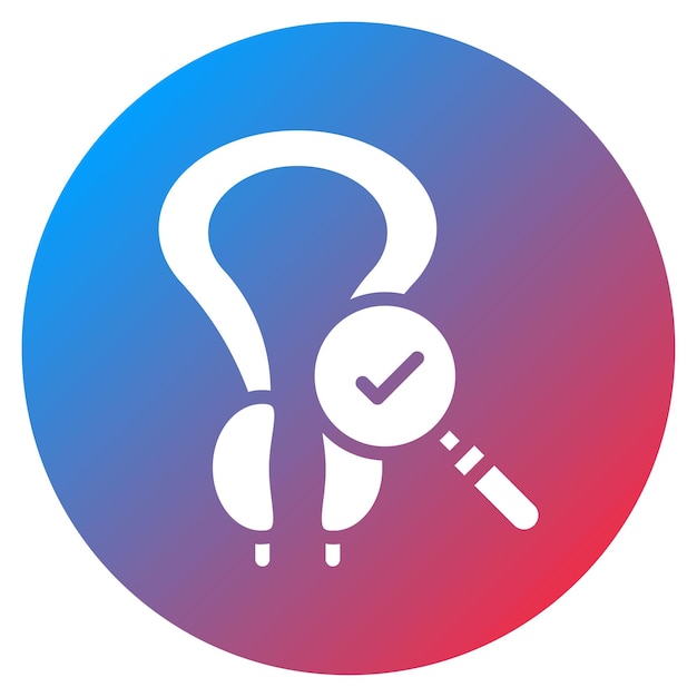Prostate Exam icon vector image Can be used for Medical Tests