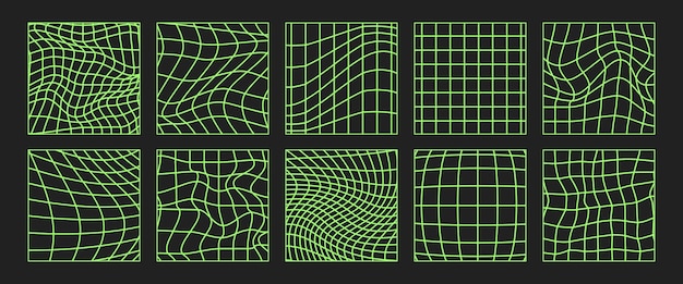 Psychedelic Checkerboard Linear Groovy background