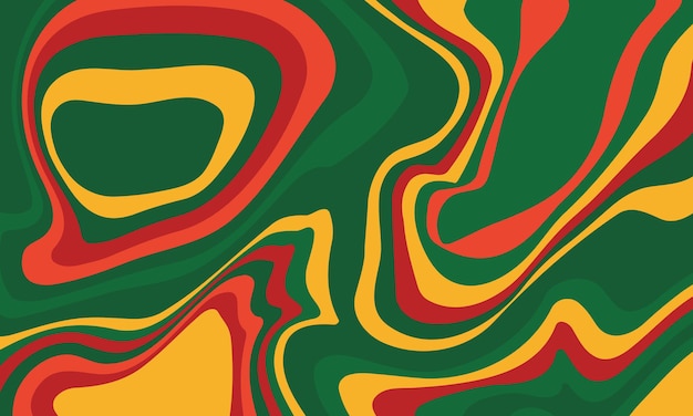 psychedelic groovy background. colorful abstract background. vector illustration.
