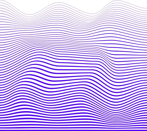Purple vector abstract wave texture or shape for product and posters Without background
