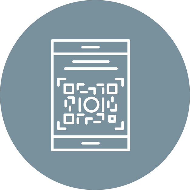 qr code icon vector image can be used for communications