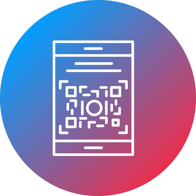 qr code icon vector image can be used for communications
