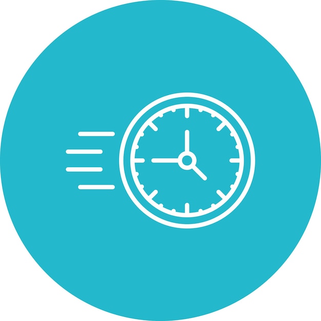 Quick Response icon vector image Can be used for Time and Date