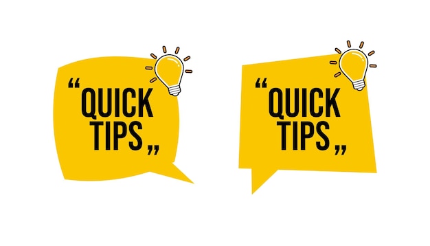 quick tips icon design vector illustration