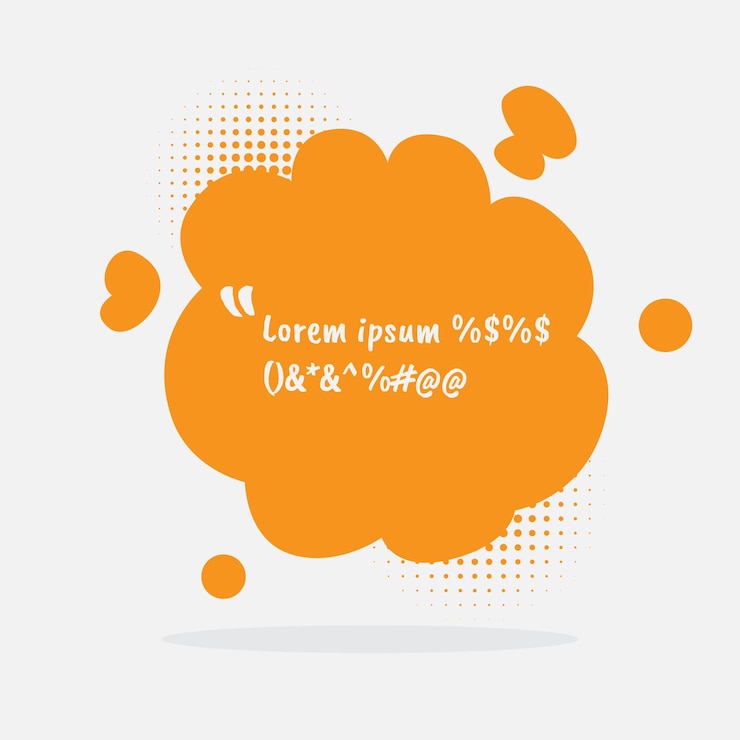 Vector quote text bubble motivational and inspirational quote vector illustration