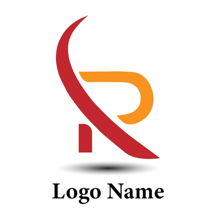 Vector r letter  vector logo  design template