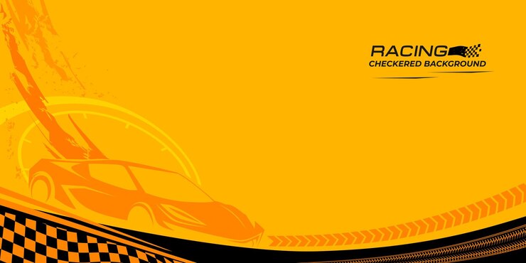 Vector racing sports background vector illustration