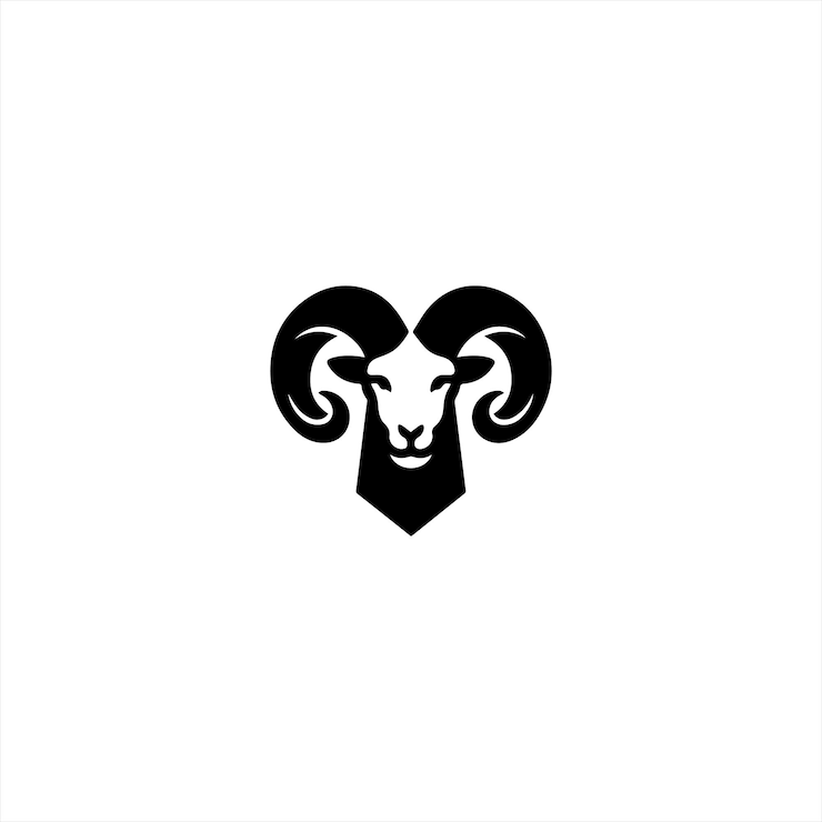 Vector ram logo vector